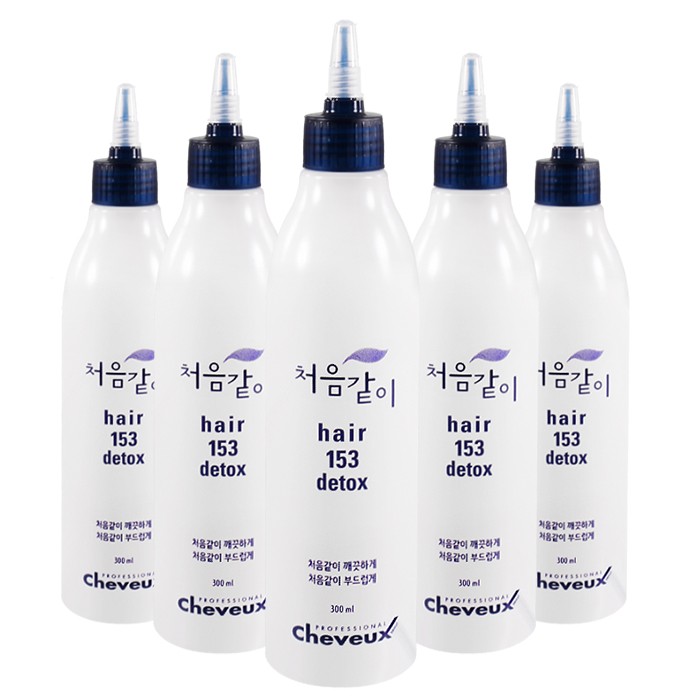 [디어스] 슈보 처음같이 헤어 153 디톡스(펌 전처리제) 300ml